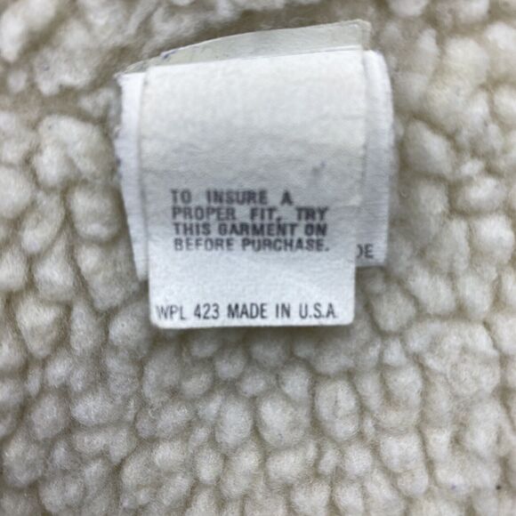 Levis Trucker Jacket M Blue Sherpa Lined Vintage Denim Made in USA 70s/80s - Picture 8 of 16